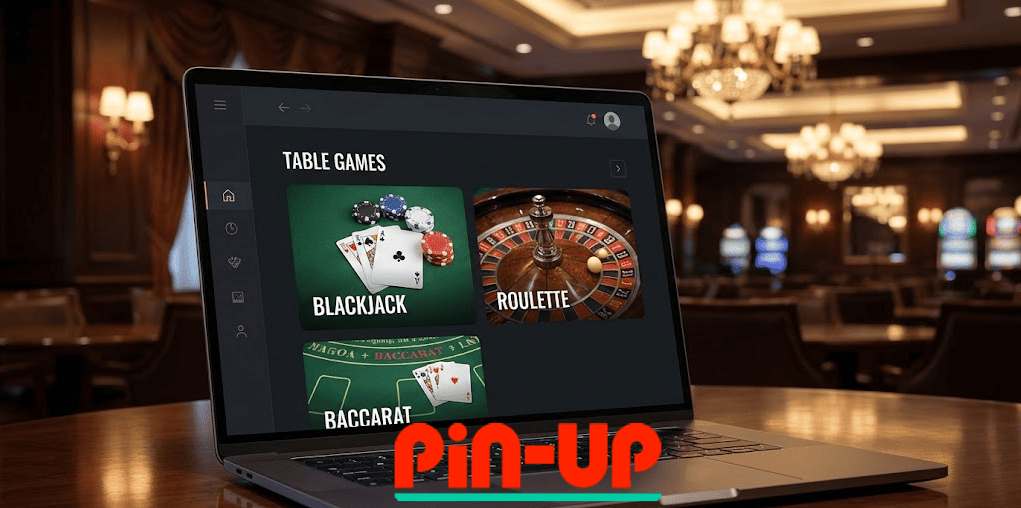 PinUp Casino India Table Games